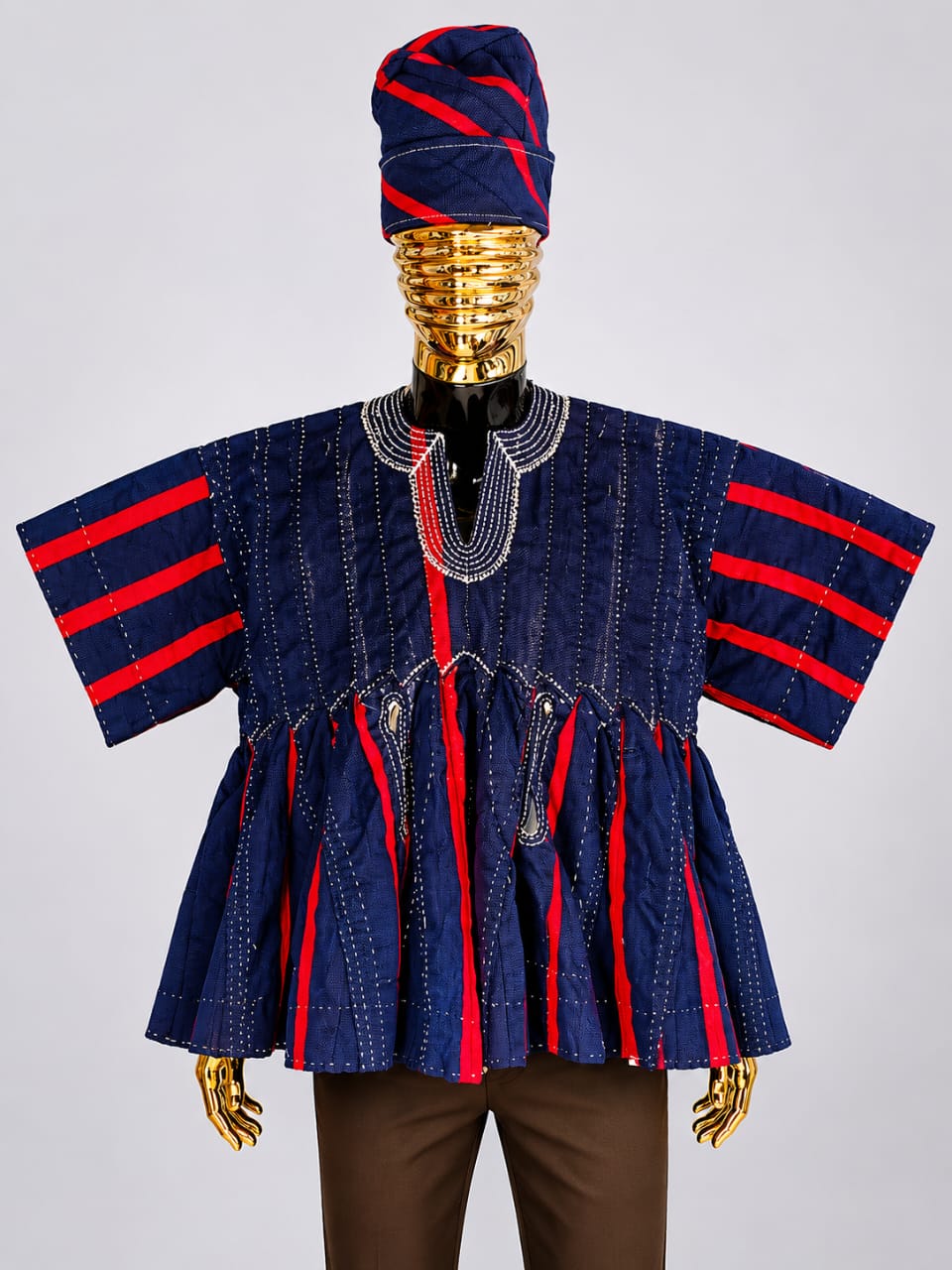 Luxury African Tradition Reimagined | Handwoven Fugu & Batakari Smocks Online